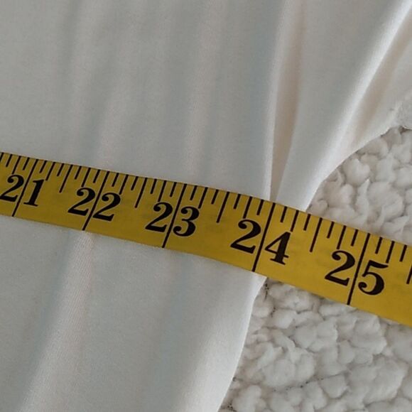 Simply Emma white sheer short sleeve top - Picture 8 of 10